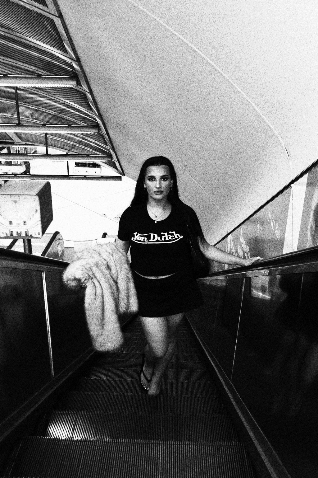 Von Dutch Baby Tee - Black
